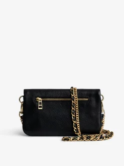Sale Zadig & Voltaire Rock Nano ClutchICONIC Noirgold